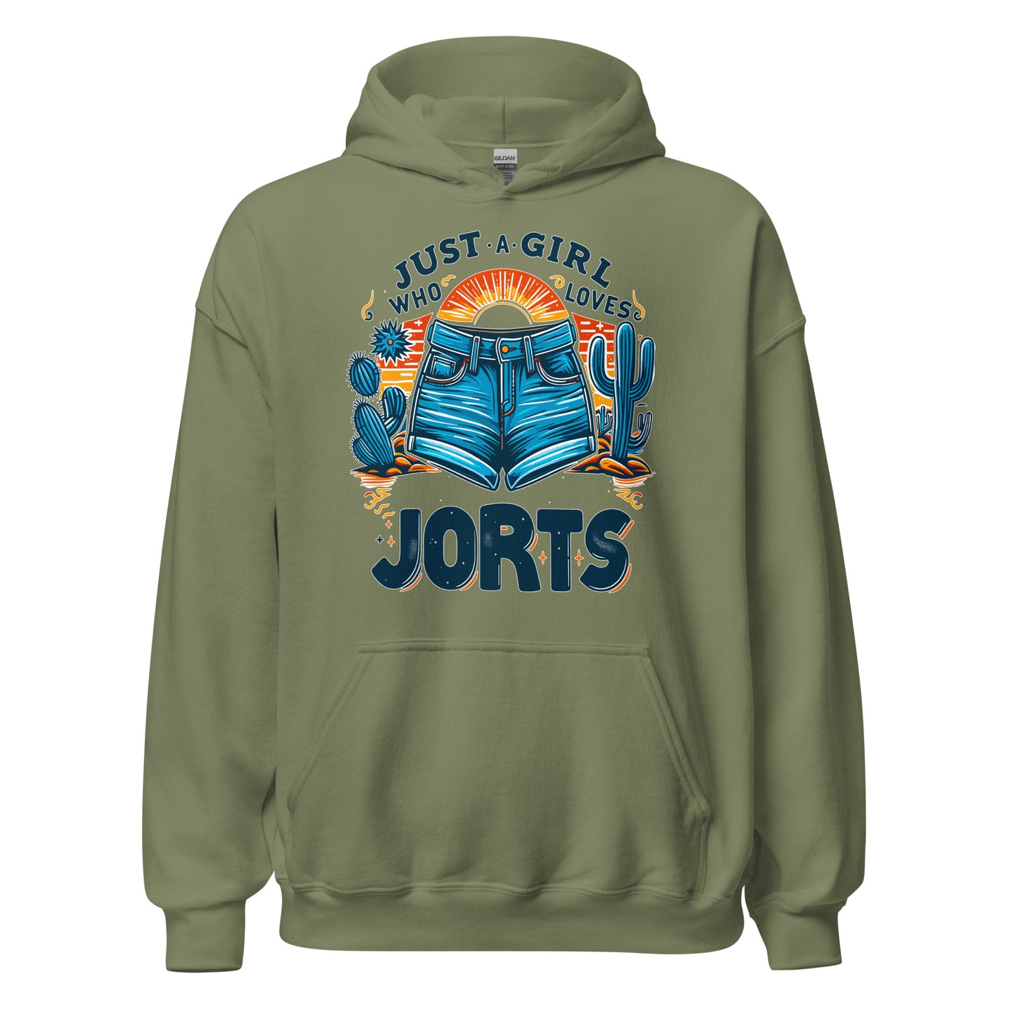 I'm Just A Girl Who Loves Jorts Hoodie