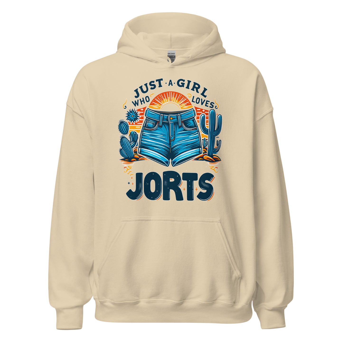 I'm Just A Girl Who Loves Jorts Hoodie