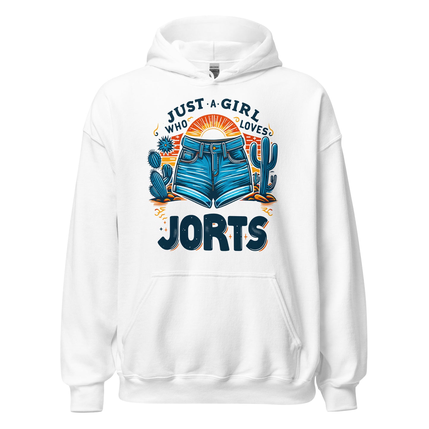 I'm Just A Girl Who Loves Jorts Hoodie