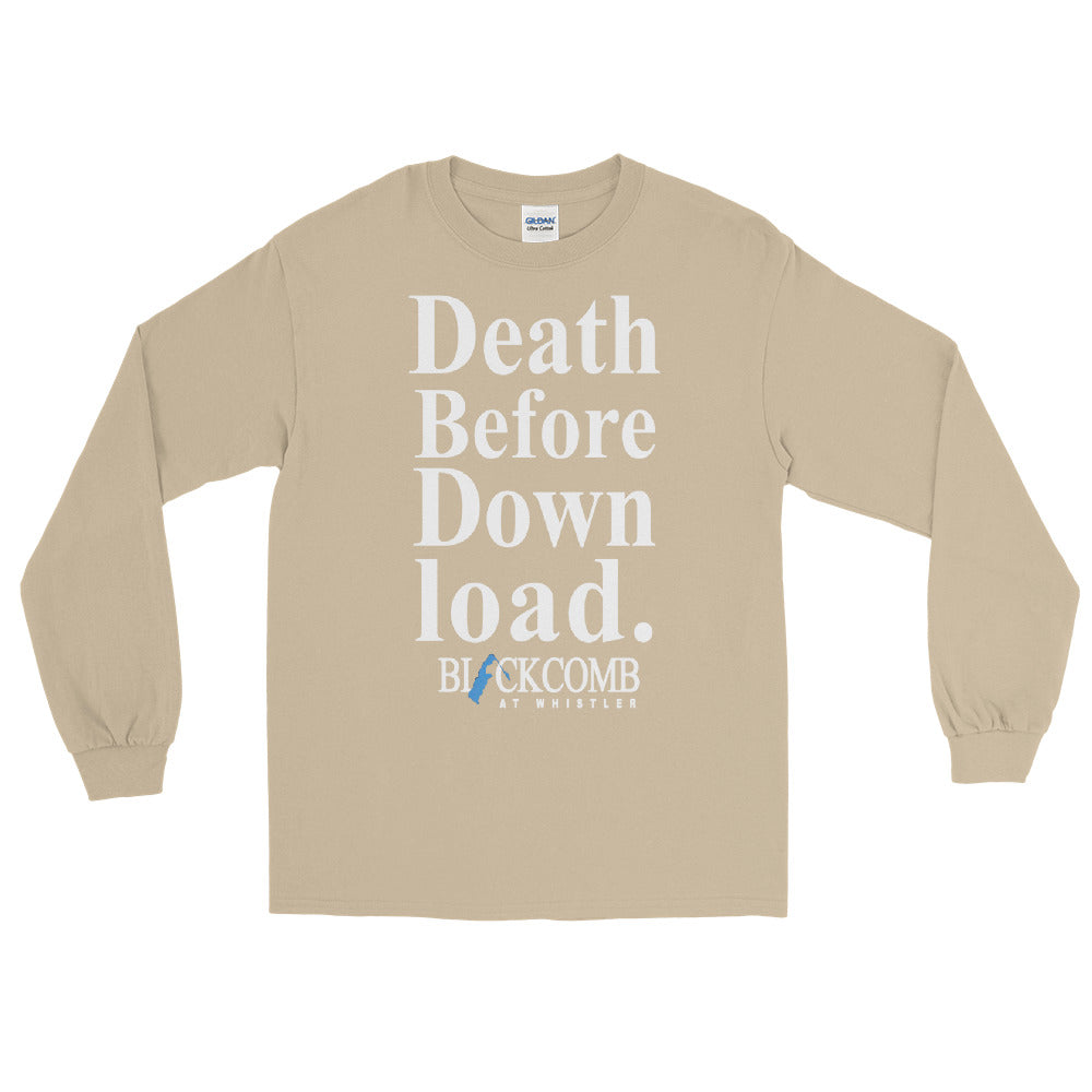 Death before download printed crewneck