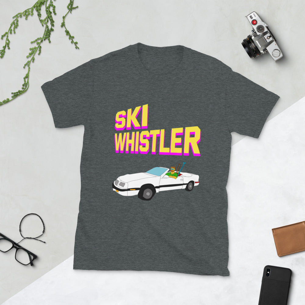 Ski Whistler lebaron convertible printed t-shirt