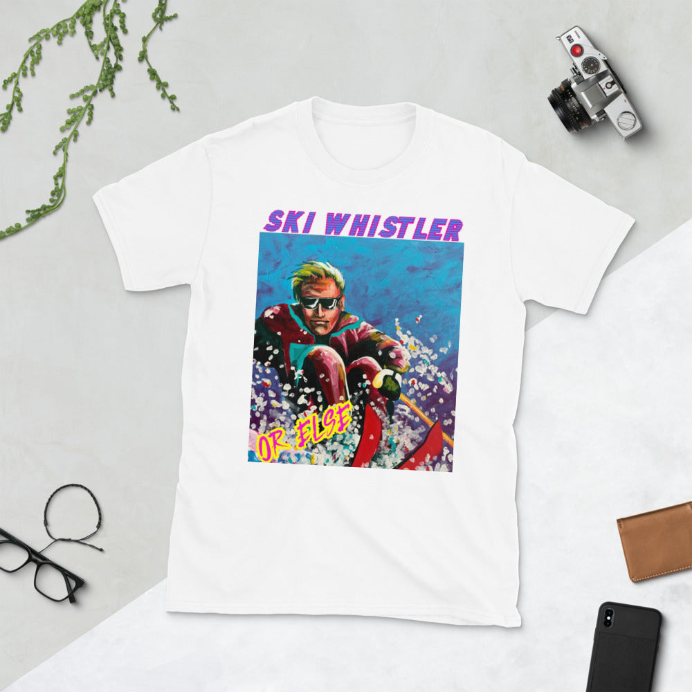 Ski Whistler or else printed t-shirt