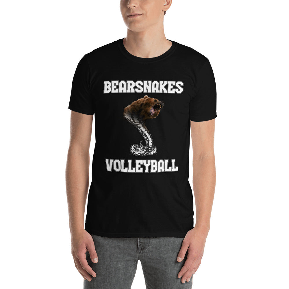 bearsnakes volley ball printed t-shirt