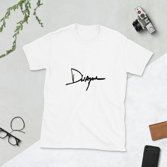 dwayne signature printed tshirt