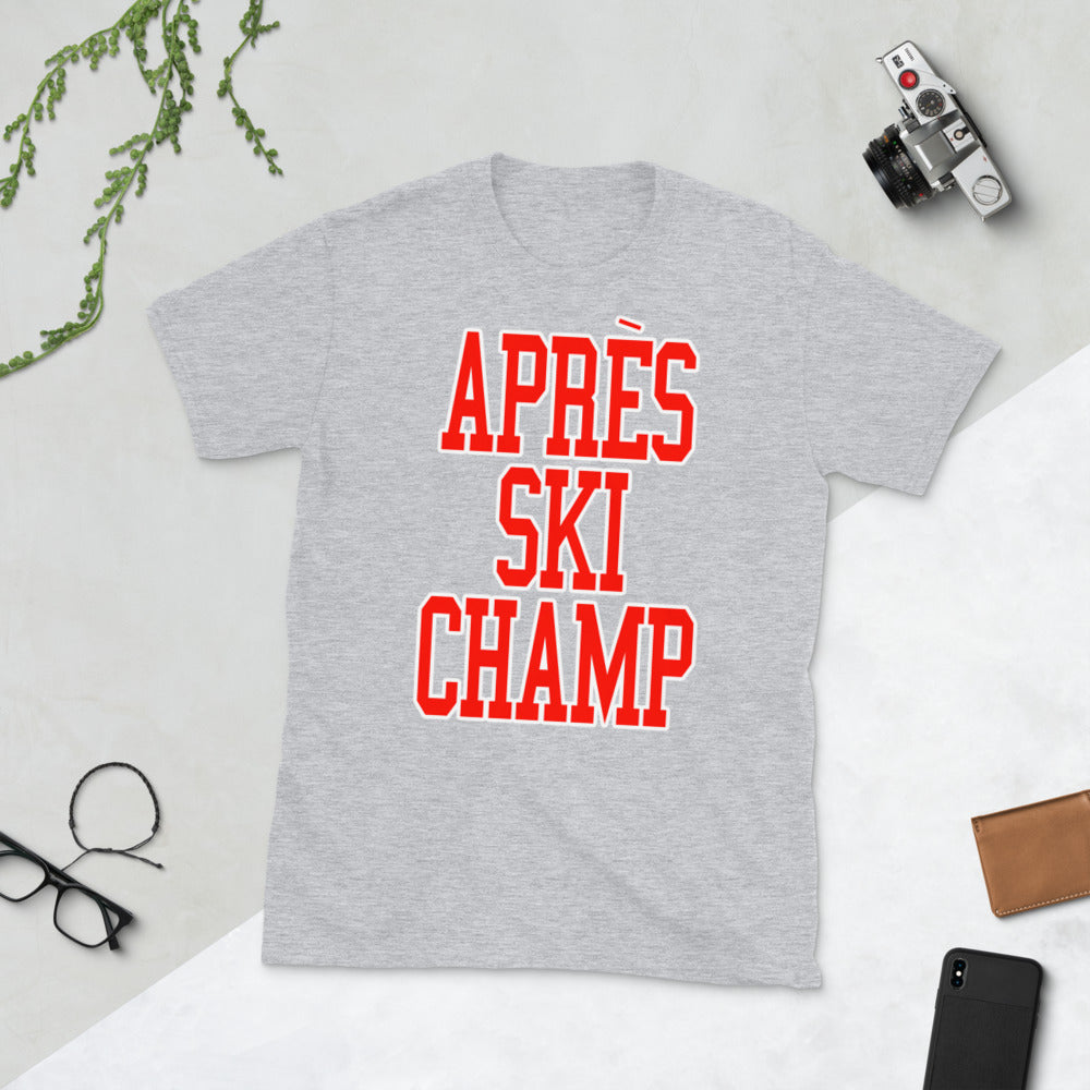 Apres Ski Champ printed t-shirt