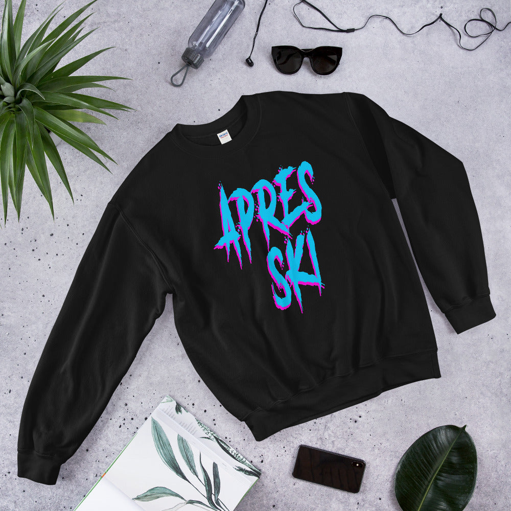 Apres ski printed crewneck